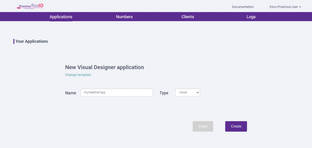 Create your own new voicemail application